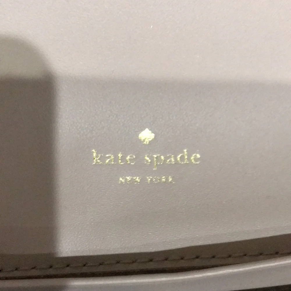 Kate Spade Leather Wristlet/ Wallet with Chain
